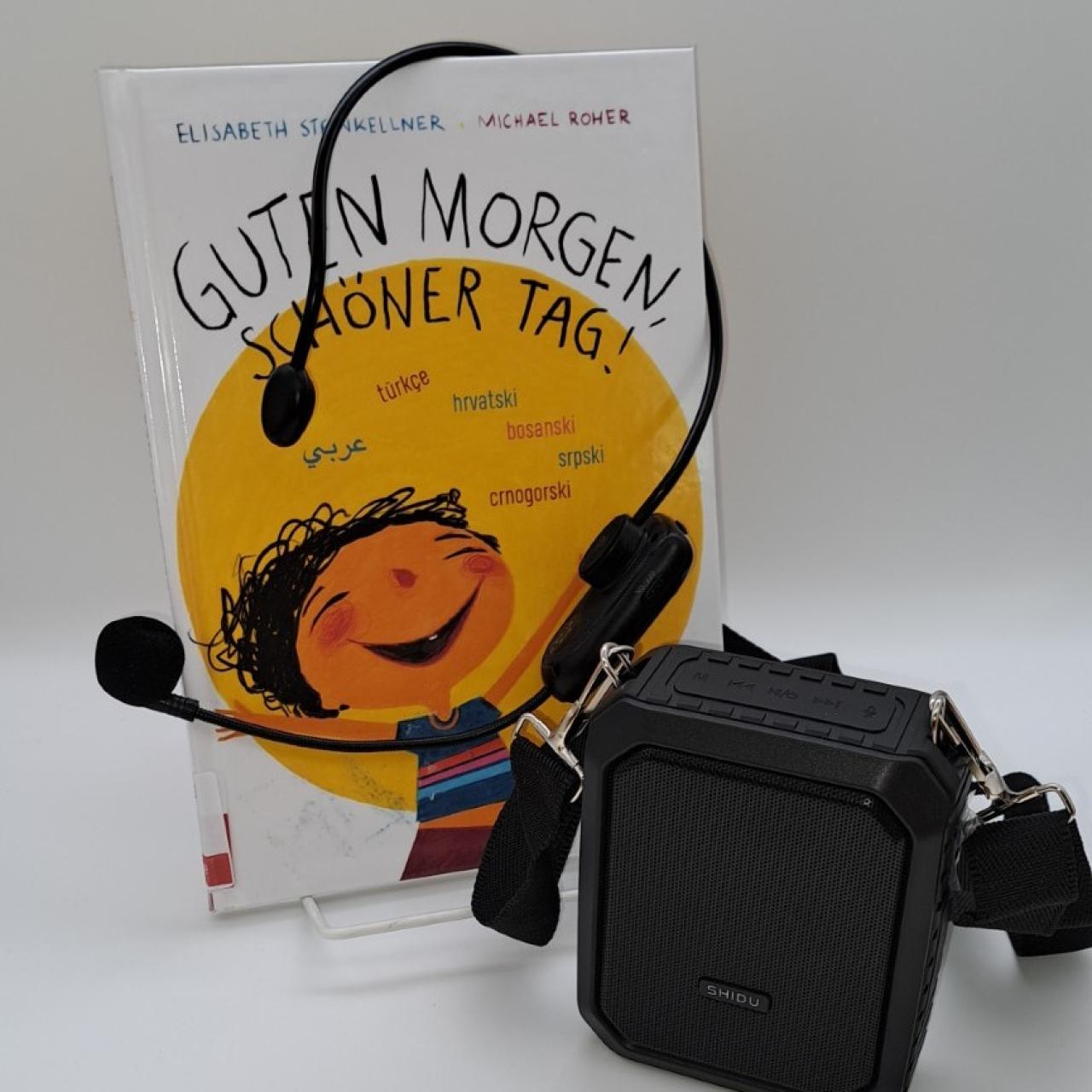 Lautsprecher und Head Mikrofon